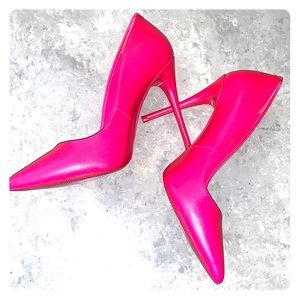 Neon Pink Heels